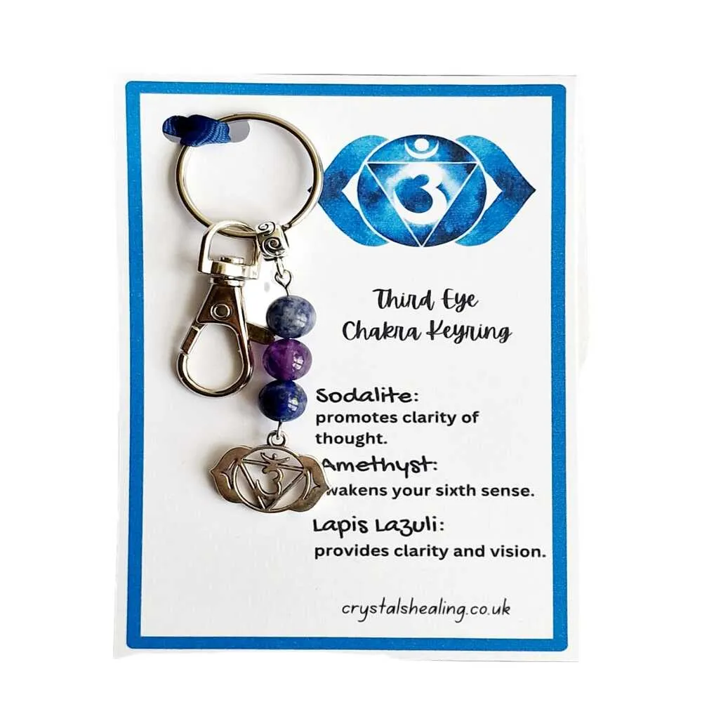 Third Eye Chakra Keyring