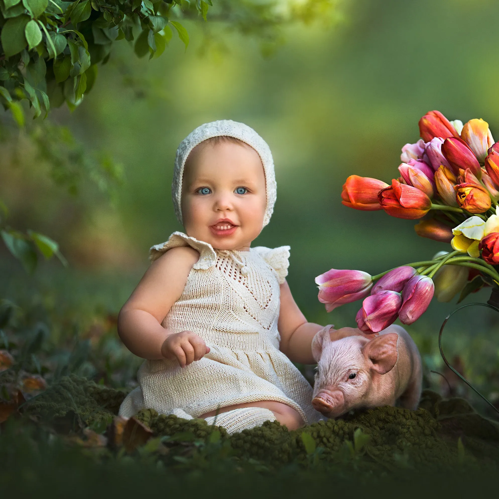 Tutu Dress - Earth Colours