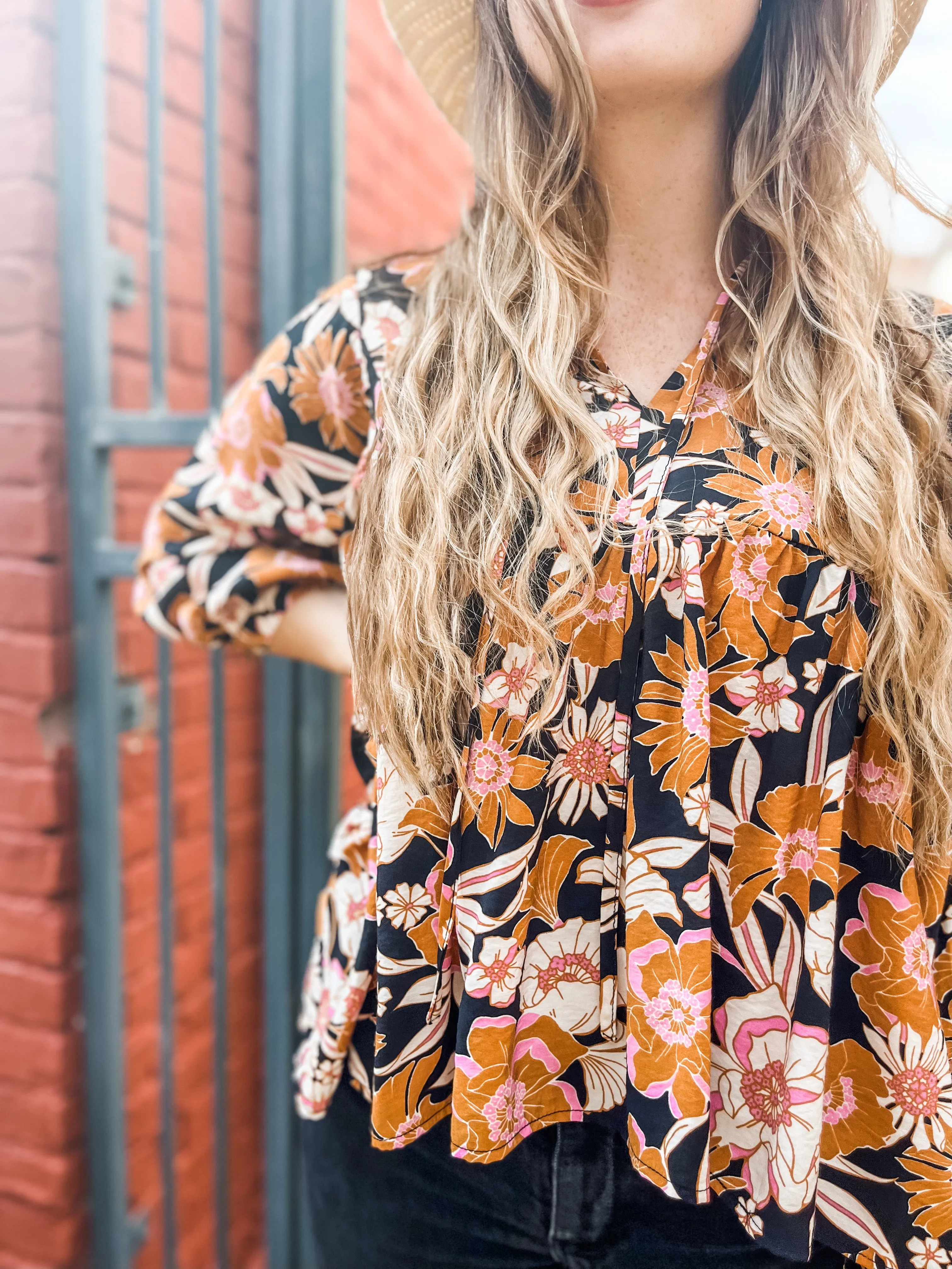 Vintage Vibes Floral Top