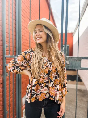 Vintage Vibes Floral Top