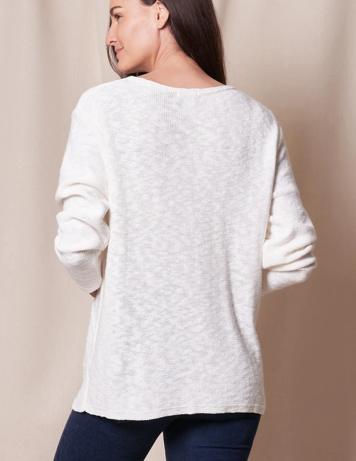 Vivienne All Cotton Sweater