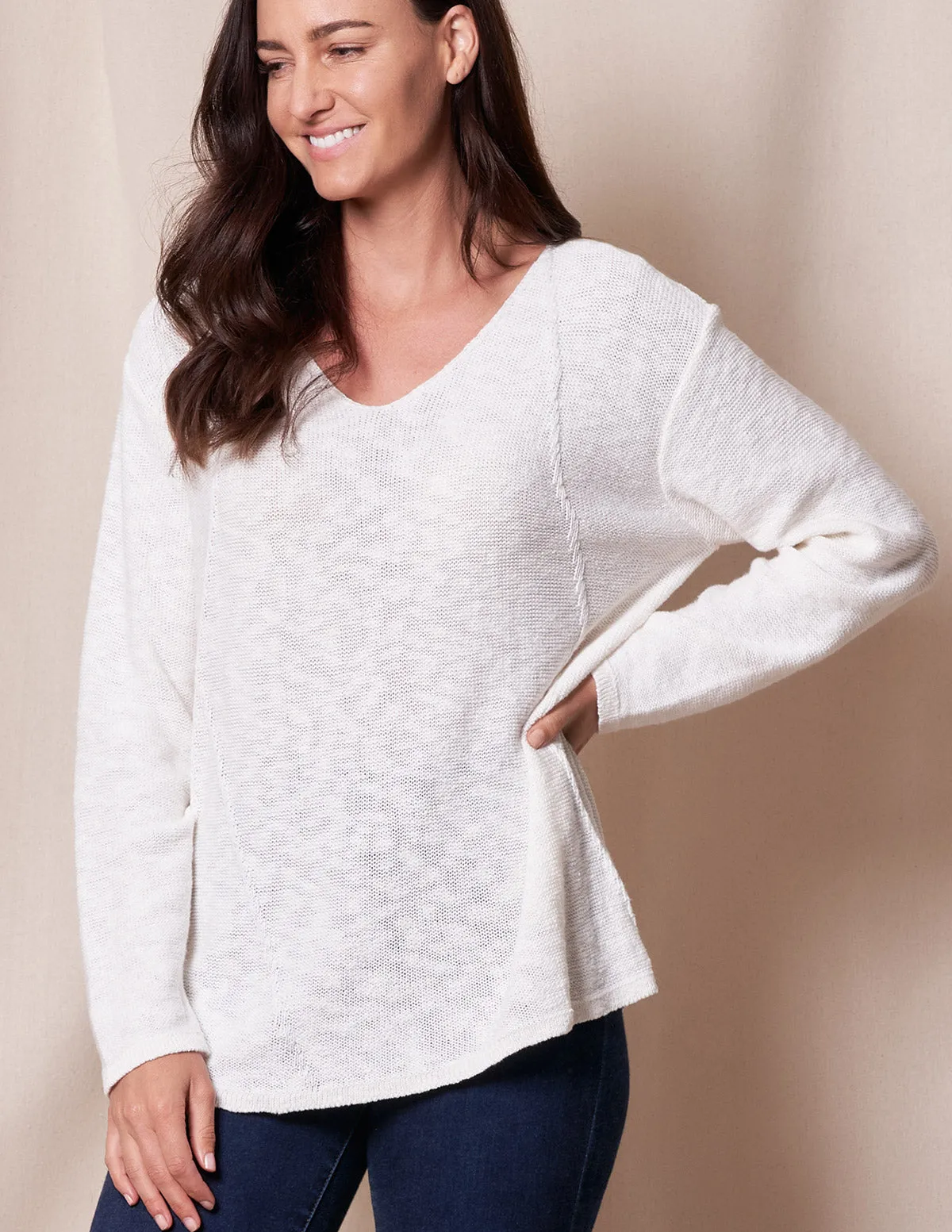 Vivienne All Cotton Sweater