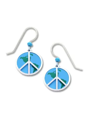 World Peace Earrings by Sienna Sky