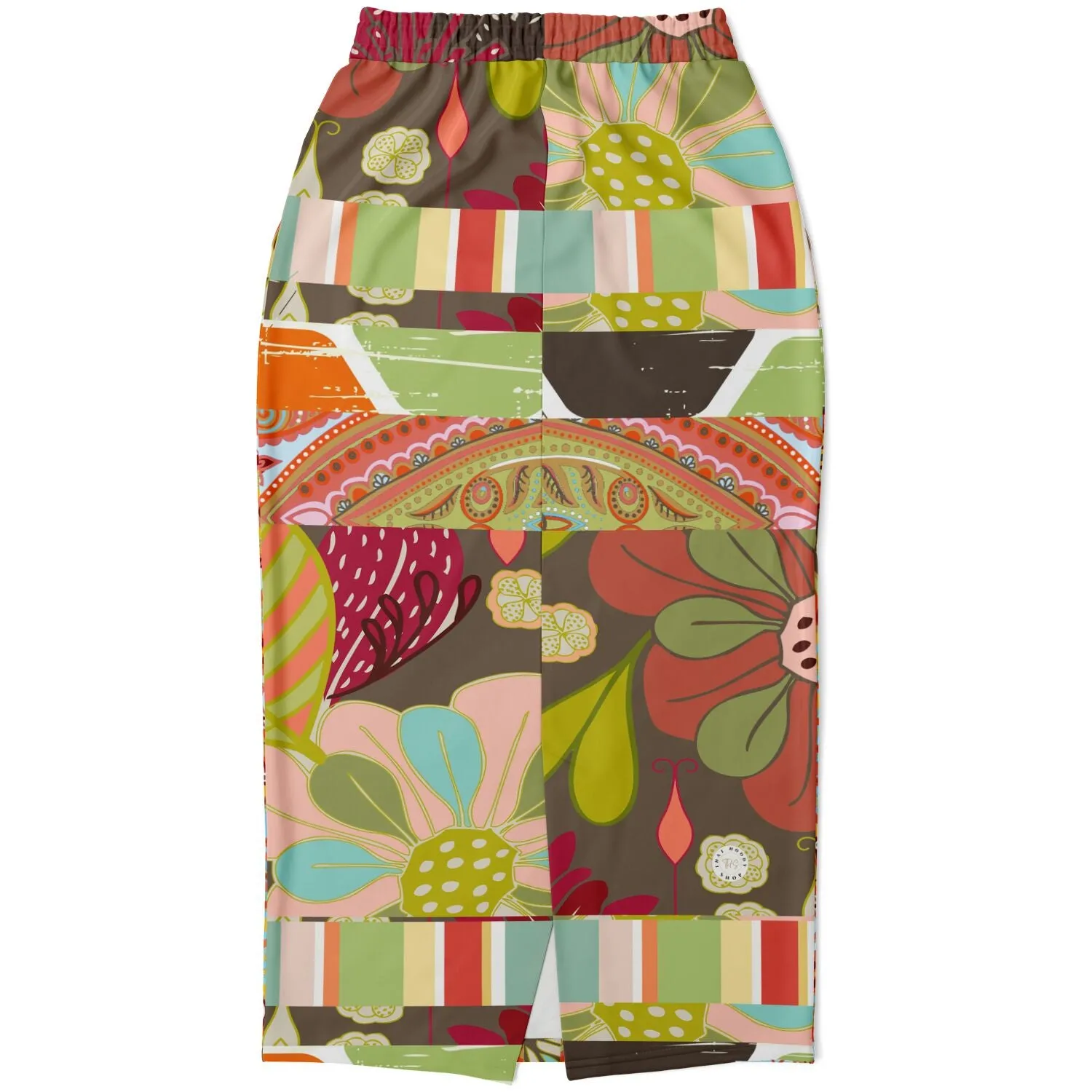 Wyatt Earth Eco-Poly Long Pocket Skirt