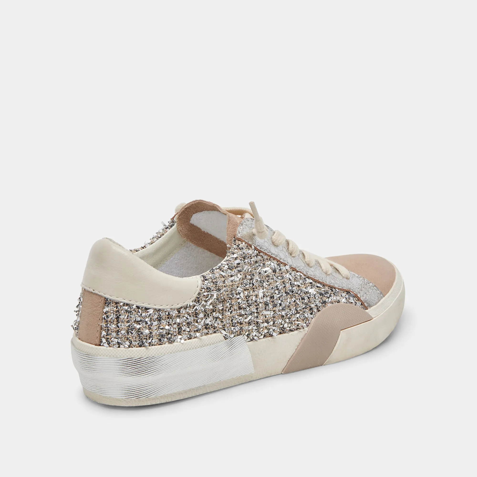 ZINA SNEAKERS DK SILVER MULTI WOVEN